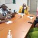 Reunião de briefing com o novo consultor  STOP Team de comunicação