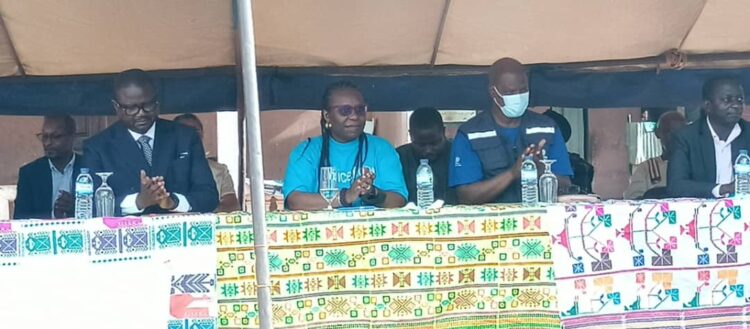 Cerimónia de lançamento da segunda dose de sarampo na Guiné-Bissau