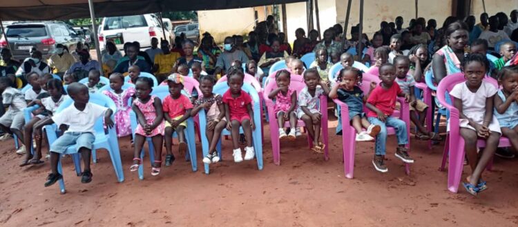 Cerimónia de lançamento da segunda dose de sarampo na Guiné-Bissau