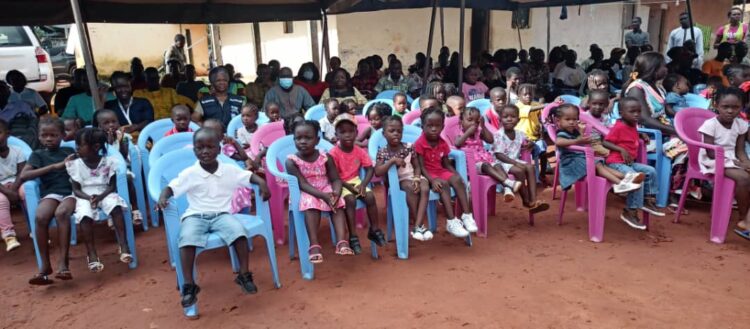 Cerimónia de lançamento da segunda dose de sarampo na Guiné-Bissau