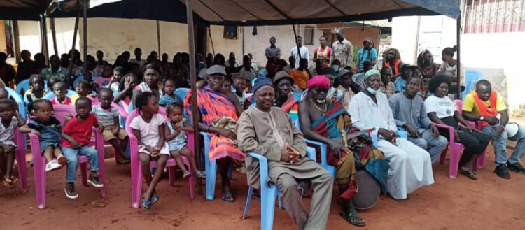 Cerimónia de lançamento da segunda dose de sarampo na Guiné-Bissau