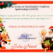 Diplôme de joyeux Noël et bonne année